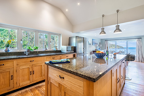 Kitchen at the Boathouse